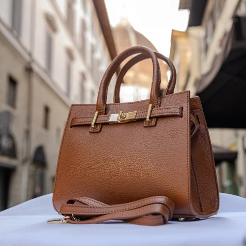 Italian Brown Handmade Leather Tote Bag