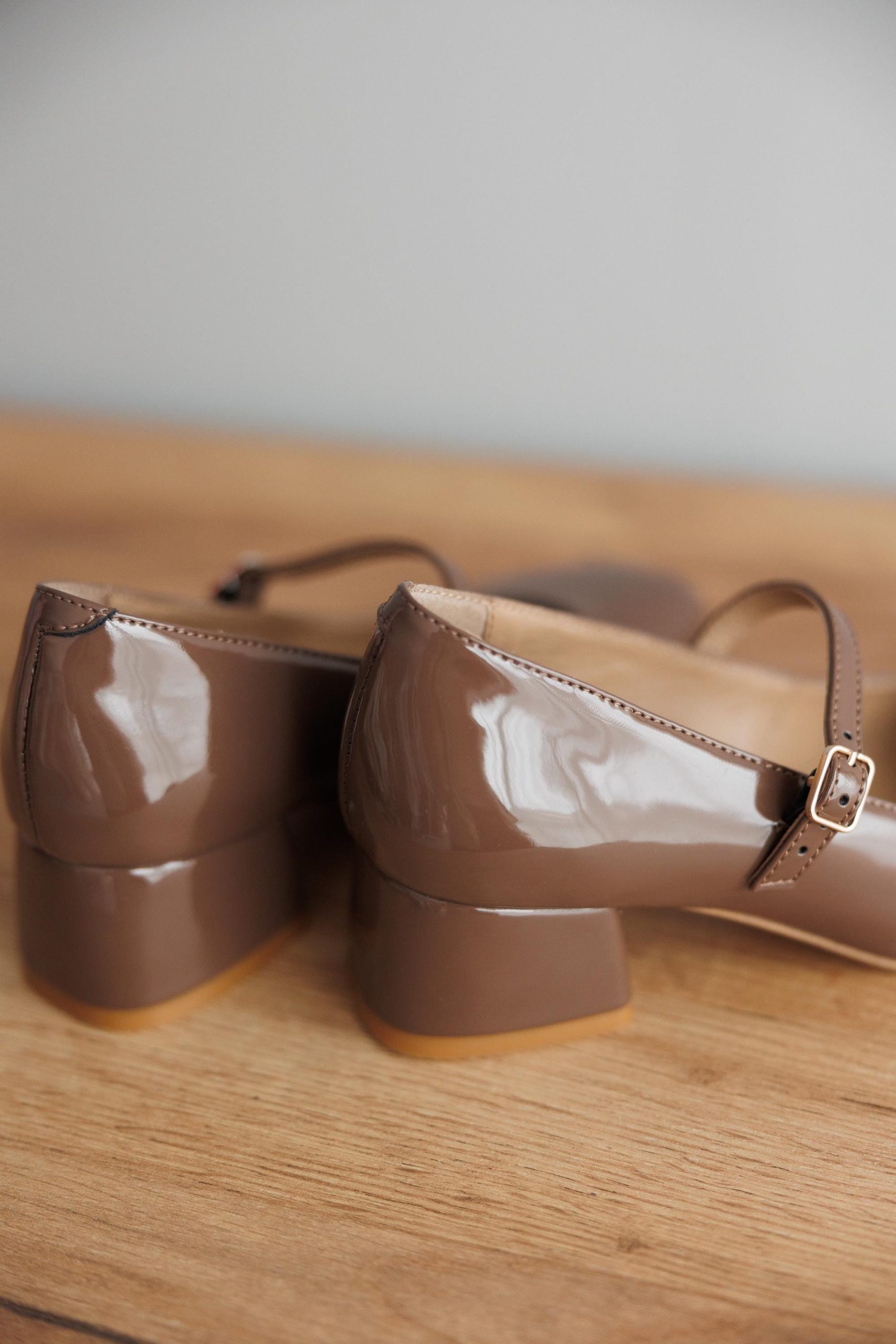 Black Leather Mary Janes Handmade Classic Women’s Shoes