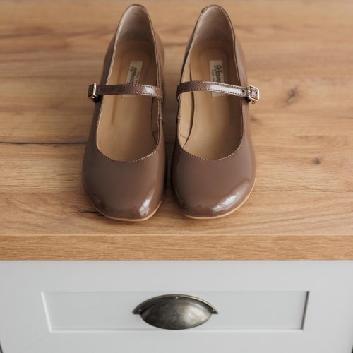 Black Leather Mary Janes Handmade Classic Women’s Shoes